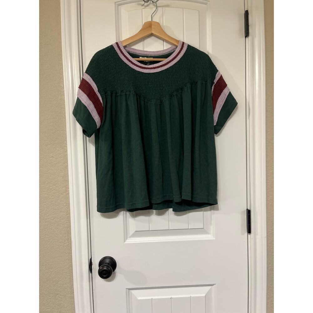 Green shirt